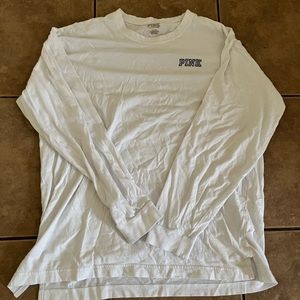 PINK LETTER LONGSLEVE TEE